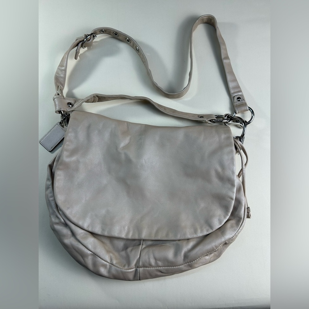 Coach Cream Shoulder Bag